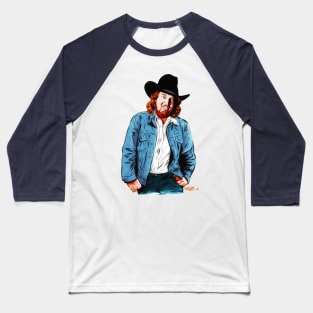 John Anderson - An illustration by Paul Cemmick Baseball T-Shirt